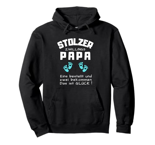 Zwillingspapa - Papa von Zwillingen Jungen Jungs Vatertag Pullover Hoodie Zwillingspapa - Papa von Zwillingen Jungen Jungs Vatertag Pullover Hoodie von Zwillingspapa Designs by S.Z.