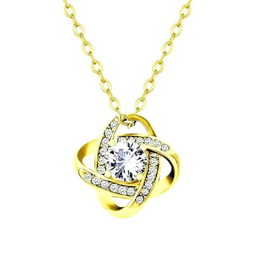 Zxarunas Halskette Modische Halskette mit Anhänger Schlüsselbeinkette vierblättriges Kleeblatt mikroeingelegte das beste Geburtstagsgeschenk Compatible with Frauen Halskette Damen(Gold,Brushed box) Zxarunas Halskette Modische Halskette mit Anhänger Schlüsselbeinkette vierblättriges Kleeblatt mikroeingelegte das beste Geburtstagsgeschenk Compatible with Frauen Halskette Damen(Gold,Brushed box) von Zxarunas