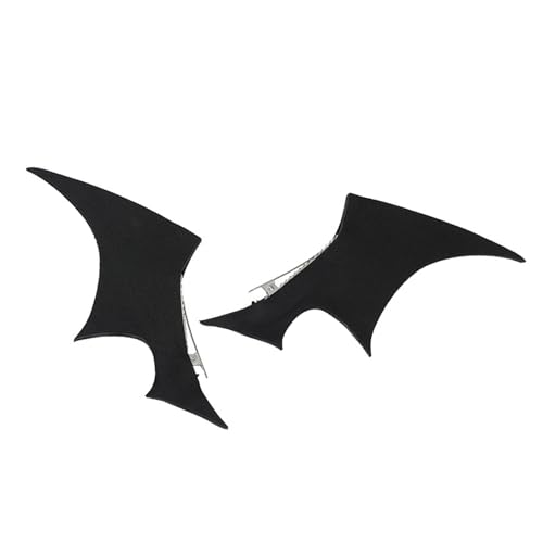 2 einfache temperamentvolle Haarspangen für Herbst und Winter, rutschfeste Haarspangen für kreative Halloween und Mottopartys von Zxfdsfdbnm