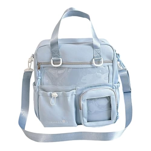 3 In 1 Itabag Rucksack Transparent Schultasche Crossbody Body Handtasche Große Kapazitätsumhängetaschen Rucksack Geschenke von Zxfdsfdbnm