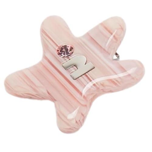 Bunte Seestern-Haarspange, langlebig, modisches Haarstyling-Werkzeug für Pferdeschwanz und verschiedene Frisuren von Zxfdsfdbnm