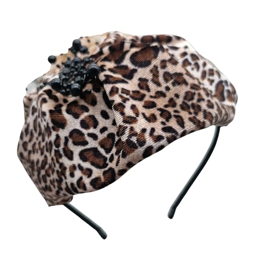 Haarreif mit französischer Tierschleife, weibliches Haarstyling, Ornamente, Bankett, Kopfschmuck von Zxfdsfdbnm