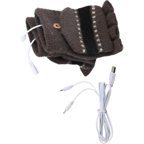 Halbfinger Strickhandschuhe Mit USB Heizungsthermie Fäustlinge Für Outdoor Aktivitäten Kaltwetterzubehör Halbfinger Strickhandschuhe Mit USB Heizungsthermie Fäustlinge Für Outdoor Aktivitäten Kaltwetterzubehör von Zxfdsfdbnm