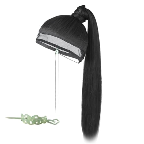 Hochtemperaturfaser Mesh Perücken Kappen Kopfbedeckungen Für Cosplay Partys Und Fotografie Accessoire Stufe Mit Angehöriger von Zxfdsfdbnm