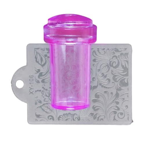 Klares Silikon Stempel Set Für Französische Nägel Mit Schabern Runder Sichtbarer Körper Gelee Stempel Für Nagelkunst Maniküre Designs von Zxfdsfdbnm