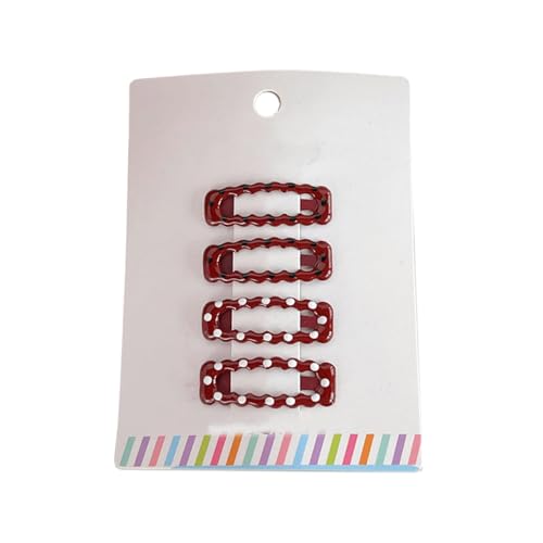 Kreative flache Haarspange mit Bärenmotiv, Kopfbedeckung, Strauß-Clip, Kinder, Purpurrot, Foto-Requisiten von Zxfdsfdbnm