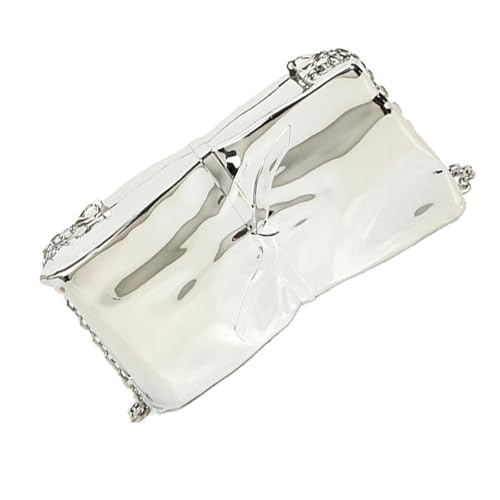 Luxuriöse Goldene Acryl Abendtasche Mit Kettengurt Modische Und Elegante Umhängetaschen Crossbody Geldbörse Für Abschlussballveranstaltung von Zxfdsfdbnm