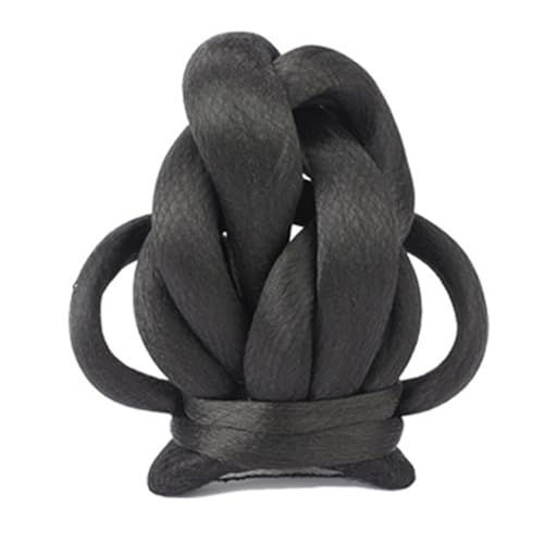 Mädchen Synthetische Haarstücke Haare Erweiterungen Brötchen Für Cosplay Street Photography Synthetisches Haarstück Für Coser von Zxfdsfdbnm