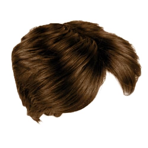 Natürliche Aussehen Mittleren Abteilungen Perücken Haarteil Kurze Perücken Für Männerhaarstyling Beliebte Haarflächen Für Den Täglichen Gebrauch von Zxfdsfdbnm