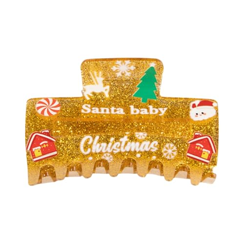 Rentier-Haarspange, groß, modisch, festlich, Verzierung, Weihnachtsschmuck, Haarstyling-Werkzeug, Ornamente von Zxfdsfdbnm