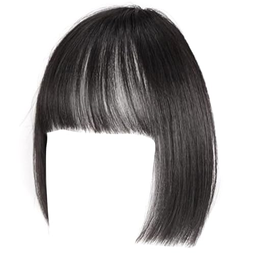 Toupee Ersatzknalls Flach Ordentlich Haarbon Für Tägliche Wear Frauen Fransen Haarverlängerungen Fügen Volumes Hinzu von Zxfdsfdbnm