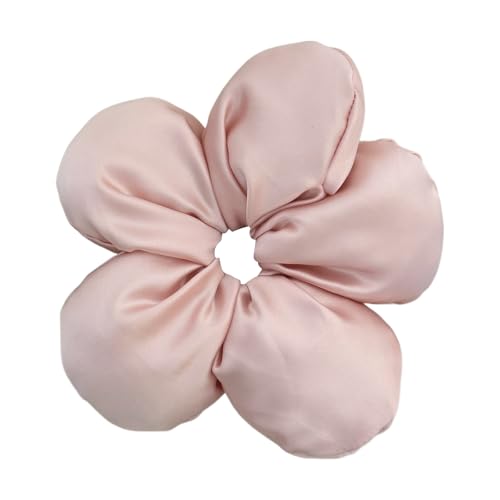 Übergroße Haargummis, gefüllte Blumen-Haargummis, elastisch, dicke Hochsteckfrisuren, Kreise, weibliche Haarschlaufen, Ornamente von Zxfdsfdbnm