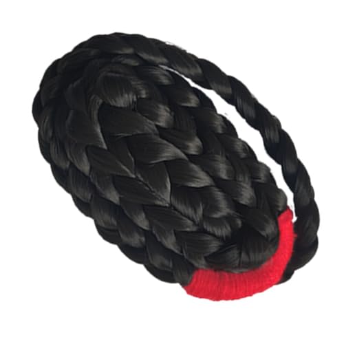 Weicher Pferdeschwanz für Damen, gedreht, lange Zöpfe, Haargummis, schnelles Frisuren-Zubehör, Fotografie, Tanzzubehör von Zxfdsfdbnm