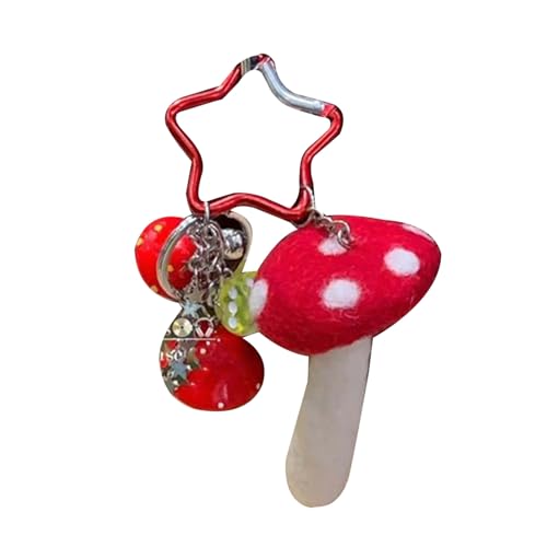 Zxfdsfdbnm Einzigartige Filzpilzschlüsselkettenanhänger Elegantes Designs Für Schlüsselhalter Und Taschenzubehör Die Für Alle Altersgruppen Geeignet Sind Zxfdsfdbnm Einzigartige Filzpilzschlüsselkettenanhänger Elegantes Designs Für Schlüsselhalter Und Taschenzubehör Die Für Alle Altersgruppen Geeignet Sind von Zxfdsfdbnm