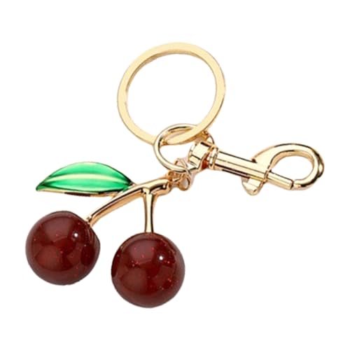 Zxfdsfdbnm Elegante Kirschenharz Anhänger Stylische Kirschen Schlüsselbeutelzubehör Keyrings Anhänger Für Partys Und Feierlichkeiten von Zxfdsfdbnm