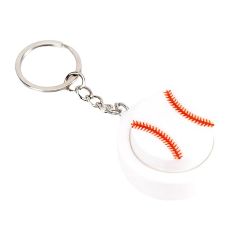Zxfdsfdbnm Fashionabel 3D Druckknopf Dekomprimierungen Keychain Set Mit Basketball Baseball Fußball Tennis Designs von Zxfdsfdbnm