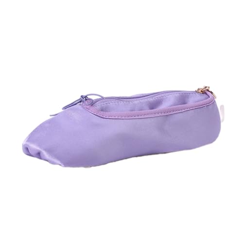 Zxfdsfdbnm Federmäppchen in Form eines Ballettschuhs, Kosmetiktasche, Make-up-Halter, tragbare Aufbewahrungstaschen mit geräumigem Innenraum Zxfdsfdbnm Federmäppchen in Form eines Ballettschuhs, Kosmetiktasche, Make-up-Halter, tragbare Aufbewahrungstaschen mit geräumigem Innenraum von Zxfdsfdbnm