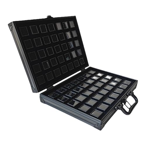 Zxfdsfdbnm Portable Größe Aluminiumlegierung Edelsteine ​​Organisatoren Mit Softschwamm Kissen Designs Für Die Verwendung Von Home Oder Ausstellungsdisplays von Zxfdsfdbnm