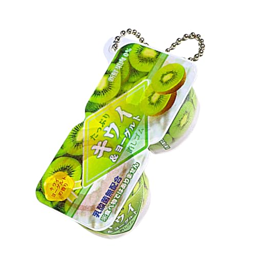 Zxfdsfdbnm Stabiler Plastik Joghurt Themen Stress Reliever Schlüsselbund Charme Anhänger Für Erwachsene Und Kinder Täglich Hanging Lösung von Zxfdsfdbnm