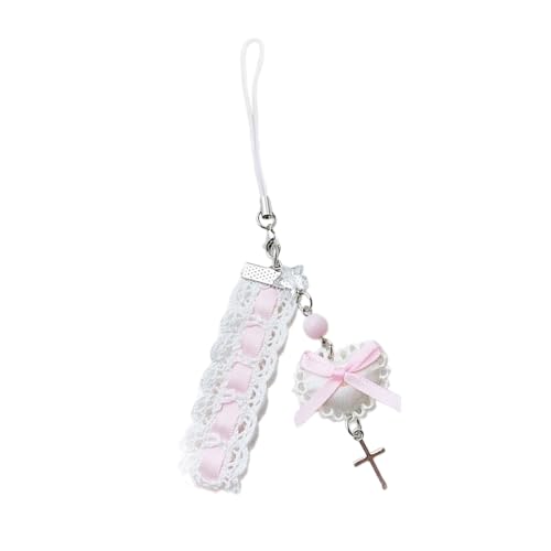 Zxfdsfdbnm Stilviser Perlen Keychain Acryllegierung Telefon Anhänger Farbenfrohe Perlen Keyring Und Einzigartige Geschenk Für Frauen Mädchen von Zxfdsfdbnm