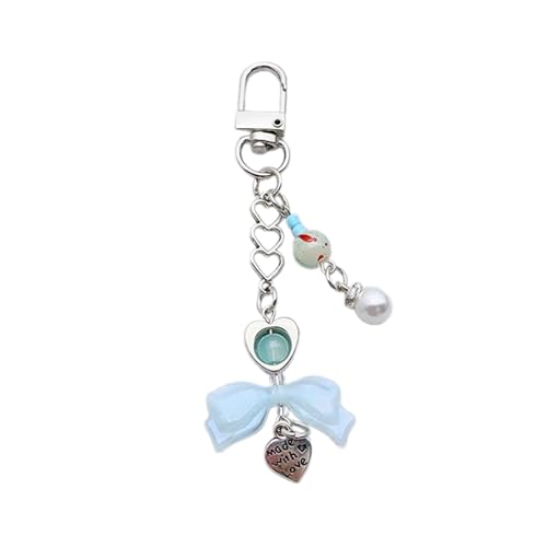 Zxfdsfdbnm Stilviser Perlen Keychain Acryllegierung Telefon Anhänger Farbenfrohe Perlen Keyring Und Einzigartige Geschenk Für Frauen Mädchen von Zxfdsfdbnm
