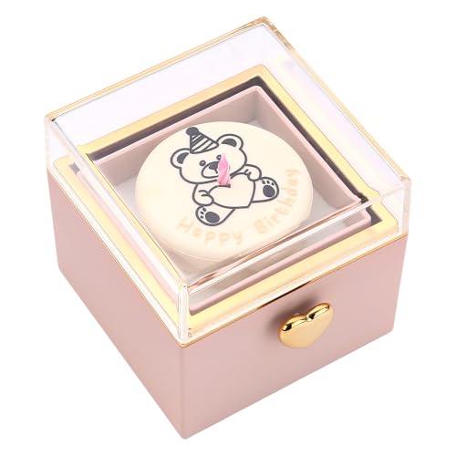 Zxfdsfdbnm Tragen Resistente Ringe Display Box Kerzenhalter Verlobungsringe Box Elegant Reversible Schmucktaste Für Freundin von Zxfdsfdbnm
