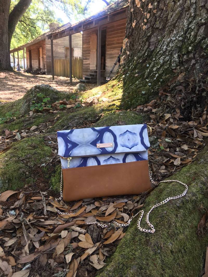 Blauer Crossbody, Kupplung Geldbeutel, Brautjungferngeschenk, Handtasche Kupplung, Handtasche, Umhängetasche-Handtasche Aus Leder, Foldover Clutch Blauer Crossbody, Kupplung Geldbeutel, Brautjungferngeschenk, Handtasche Kupplung, Handtasche, Umhängetasche-Handtasche Aus Leder, Foldover Clutch von ZydecoandJazz