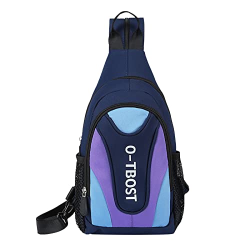 Bauchtasche Hüfttasche Dual Use Brusttasche Reiserucksack Multifunktions Rucksäcke Schultertaschen, violett, Einheitsgröße, Rucksack Rucksäcke von Zylione