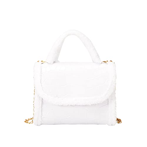 Zylione Fashion Bag Messenger Damen All- Handtasche Tasche Umhängetasche Herren Umhängetaschen, weiß, Einheitsgröße von Zylione