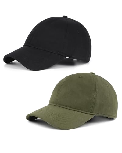 Zylioo 2 Stück Basecap XL/XXL Herren Kappe Baseballkappe Baseball Cap Verstellbare Sport Cappy Damen Für Großen Kopf Zylioo 2 Stück Basecap XL/XXL Herren Kappe Baseballkappe Baseball Cap Verstellbare Sport Cappy Damen Für Großen Kopf von Zylioo