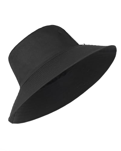 Zylioo Anglerhut Größe L Doppelseitig Fischerhut Bucket Hat Beidseitig Sonnenhut Sommerhut Damen Eimerhut von Zylioo