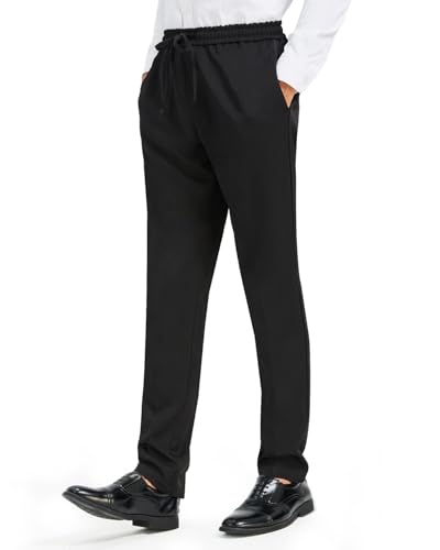 Zylioo Anzughose Herren Lang Bein Chinohose Männer Tall Stretch Freizeithose Regular Fit Stoffhose von Zylioo