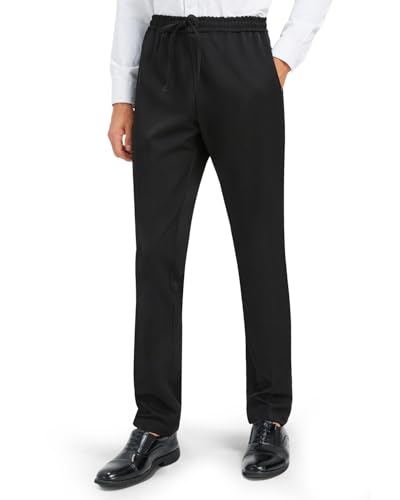 Zylioo Anzughose Herren Lang Bein Chinohose Männer Tall Stretch Freizeithose Regular Fit Stoffhose von Zylioo