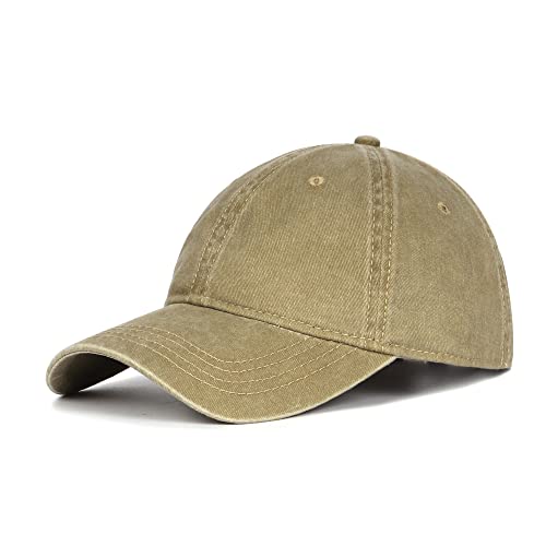 Zylioo Baseballkappe Cap Größe 55,Pigment Dyed Cap Herren Größe S/M,Golf Cap Kleiner Kopf von Zylioo