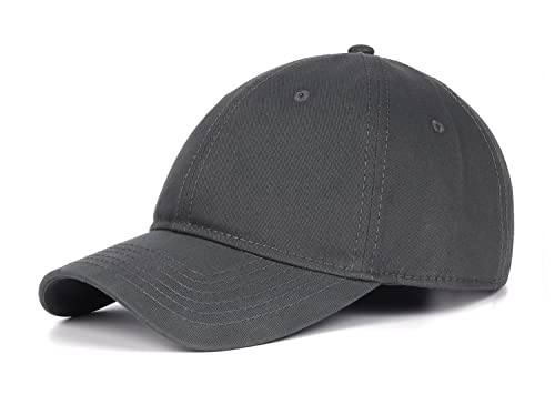 Zylioo Basecap Kappe Verstellbare Baseballkappe Herren Sport Cappy Klassische Caps Männer Damen Grau von Zylioo