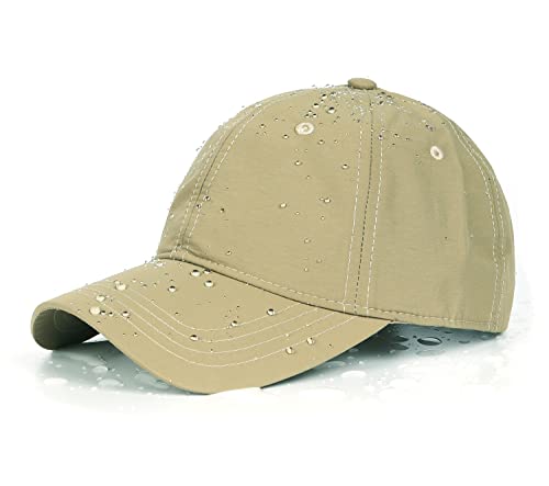 Zylioo Basecap Herren Wasserdicht Running Kappe Schnelltrocknend Sport Cap Lightweight Baseballkappe von Zylioo