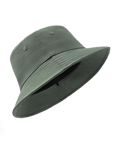 Zylioo Fischerhut Größe XL, Großer Kopf UV Anglerhut,Sonnen Schutz Bucket Hats, Sommer Schnelltrocknend Golf Hat von Zylioo