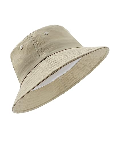 Zylioo Fischerhut Größe XL, Großer Kopf UV Anglerhut,Sonnen Schutz Bucket Hats, Sommer Schnelltrocknend Golf Hat von Zylioo