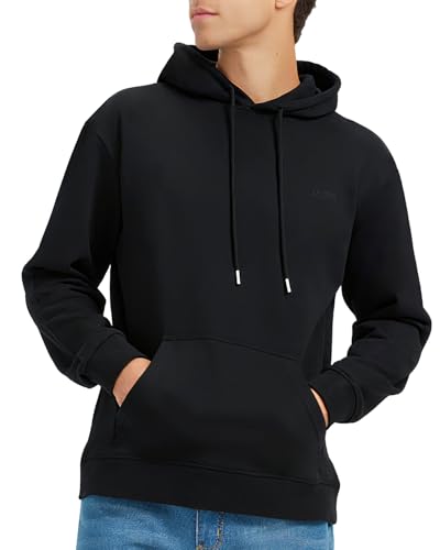 Zylioo Kapuzenpullover Tall Herren Extra Lang Hoodie Kapuzen Pullover Rundhals Langarm Sweatshirt Hoody mit Kapuze von Zylioo