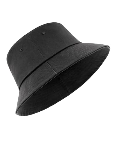 Zylioo L/XL Fischerhut Größ 58-61,UV-Schutz Anglerhut Für Großen Kopf,UPF50+ Sommer Sonnenhut mit Breiter Krempe von Zylioo