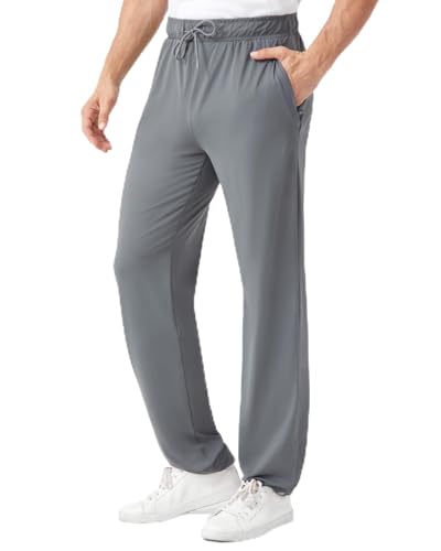 Zylioo Lang Bein Herren Jogginghose Sommer,Extra Lang Dünn Jogger Hose Sporthose Sweathose Laufhose Freizeithose Tall von Zylioo