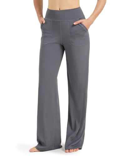 Zylioo Lang Bein Leggings Damen Weites Bein Yogahose Lang/Extra lang Blickdicht Schlaghose Bootcut Fitnesshose Straighthose mit Taschen Zylioo Lang Bein Leggings Damen Weites Bein Yogahose Lang/Extra lang Blickdicht Schlaghose Bootcut Fitnesshose Straighthose mit Taschen von Zylioo