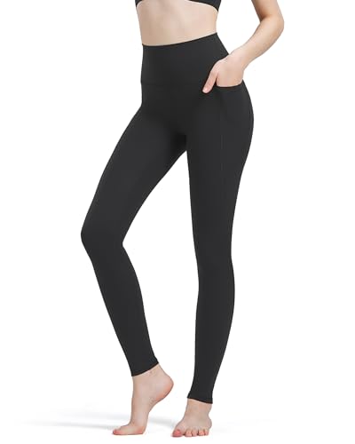 Zylioo Leggings Damen Lang Tall/Extra Tall,Blickdicht Sportleggings Mit Tasche,Lang Bein Hohe Taille Bauchkontrolle Yogahose Für Fitness Gym Alltag von Zylioo