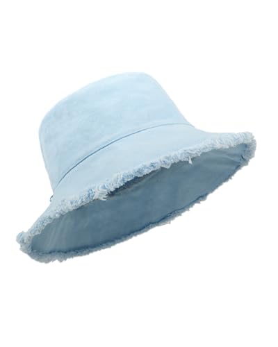 Zylioo M/L Sonnenschutz Fischerhut Frayed Reversible Anglerhut, UV/UPF 50+ Sommer Bucket Hat Zylioo M/L Sonnenschutz Fischerhut Frayed Reversible Anglerhut, UV/UPF 50+ Sommer Bucket Hat von Zylioo