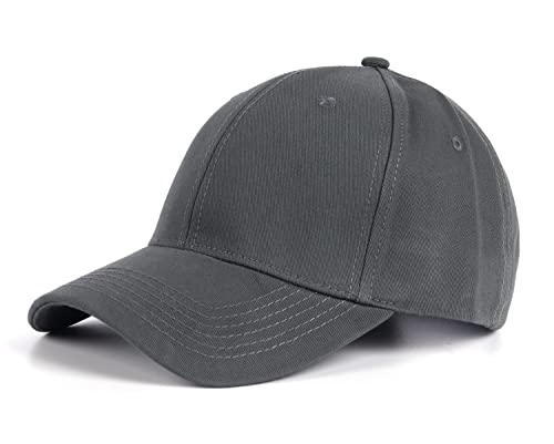 Zylioo M/L Verstellbare Basecap Für Großen Kopf,Herren Cap Kappe 58-60cm,Running Sport Baseballkappe von Zylioo