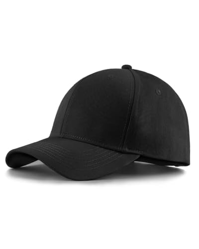 Zylioo M/L Verstellbare Basecap Für Großen Kopf,Herren Cap Kappe 58-60cm,Running Sport Baseballkappe von Zylioo