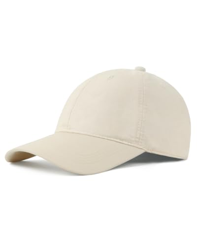 Zylioo M-L Leinen Basecap Herren Damen,Sommer Sonnenschutz Baseball Cap, Atmungsaktive Baseballkappe von Zylioo