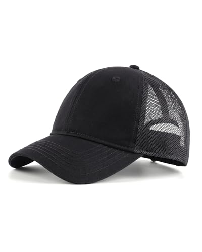 Zylioo Mesh Basecap Herren Trucker Cap Baseballkappe Baseball Cap Verstellbare Sport Cappy Damen von Zylioo