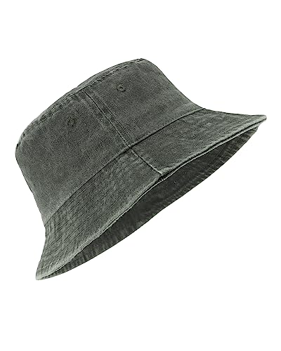 Zylioo UV-Schutz Fischerhut XXL Washed Anglerhut Für Großen Kopf Bucket Hats Sonnenhut Eimerhut von Zylioo