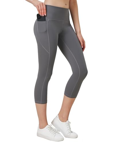 Zylioo Tall Leggings Damen 3/4 Carpi,Blickdicht Sportleggings Mit Tasche,Hohe Taille Bauchkontrolle Yogahose Für Fitness Gym Alltag Zylioo Tall Leggings Damen 3/4 Carpi,Blickdicht Sportleggings Mit Tasche,Hohe Taille Bauchkontrolle Yogahose Für Fitness Gym Alltag von Zylioo